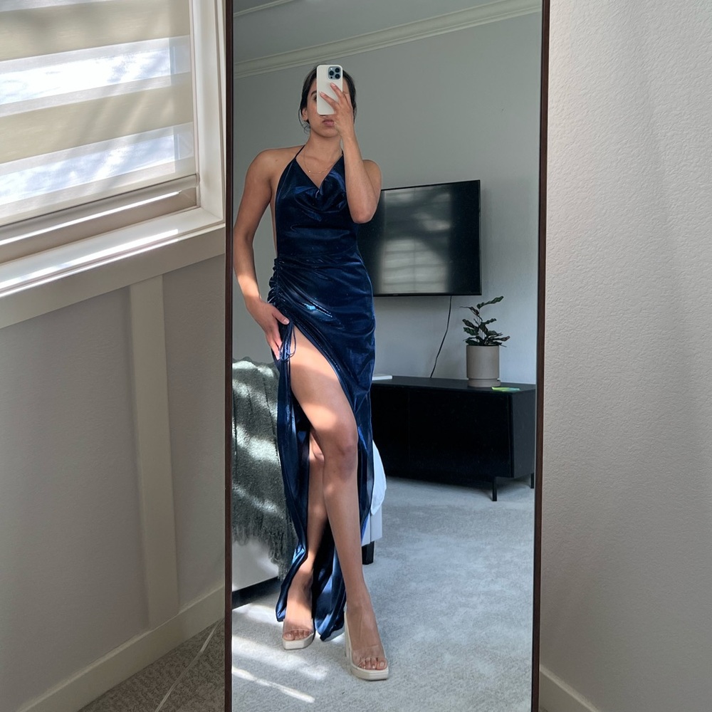 Formal Blue Navy Gown